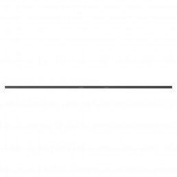 hard anodized aluminium concave rail profile