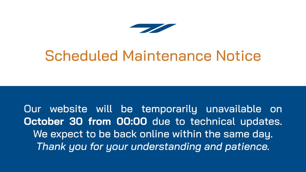 website maintenance notice october 30th