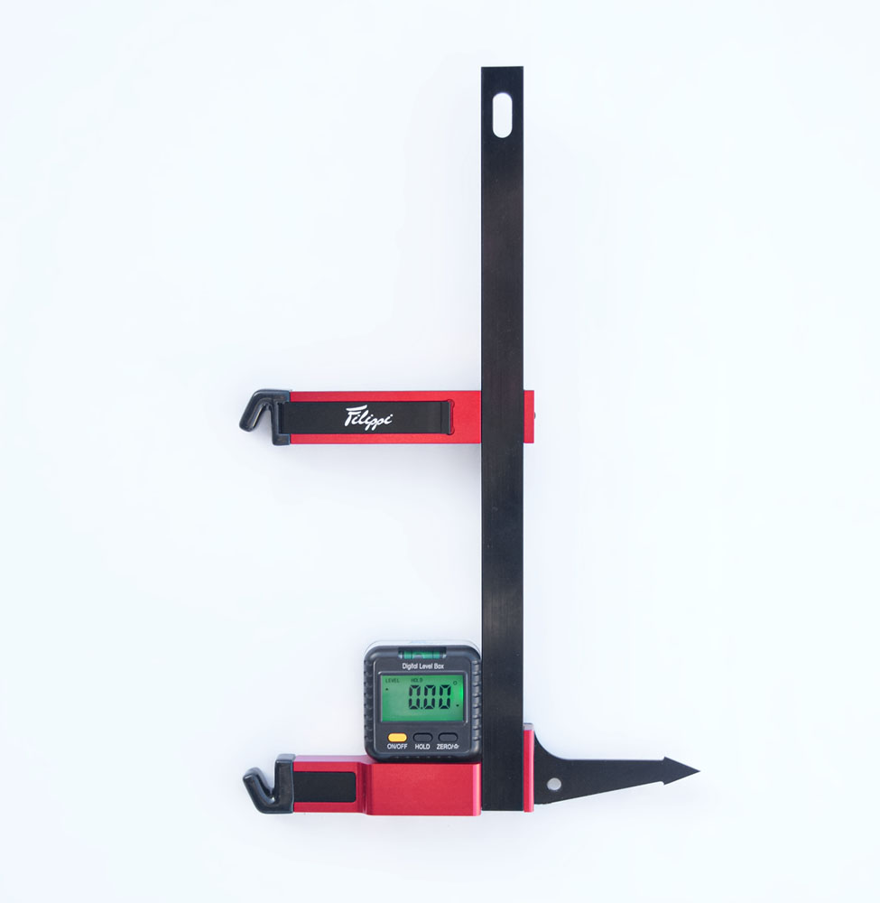 Filippi blade & oarlock pitch gauge kit