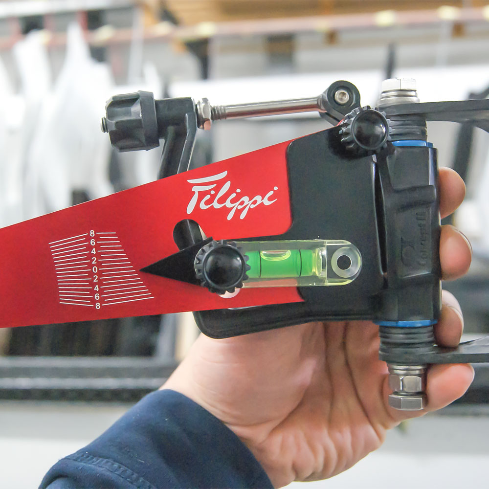 Filippi blade & oarlock pitch gauge kit